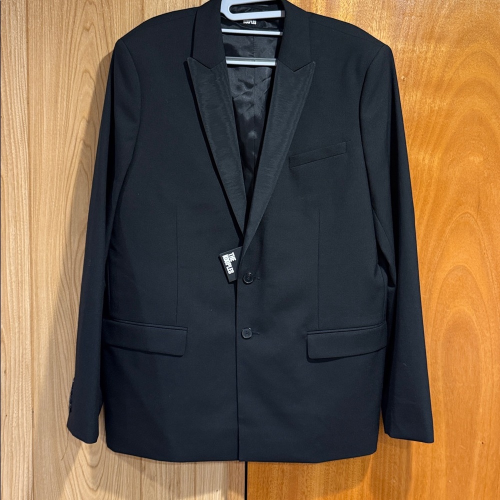 The Kooples Men’s Black Wool Blazer